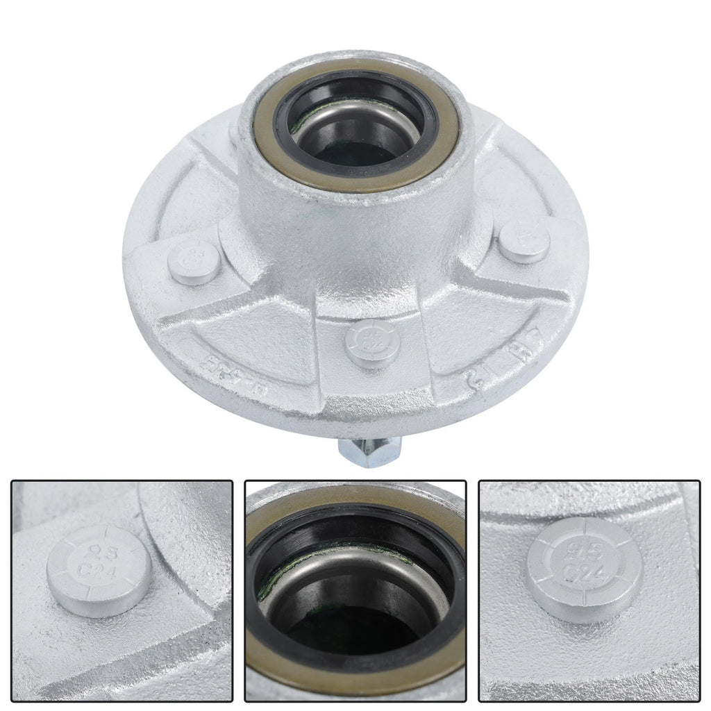 5 Lug Galvanized Fully Greased Bearings for Boat Trailer (3500 lb)