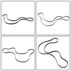 Engine Drive Belt Component Kit for Chevy GMC Cadillac H2 (2003â2008)