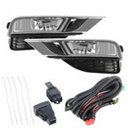 Pair Fog Light Lamps for Honda CR-V (2015–2016) with Switch & Wiring Kit