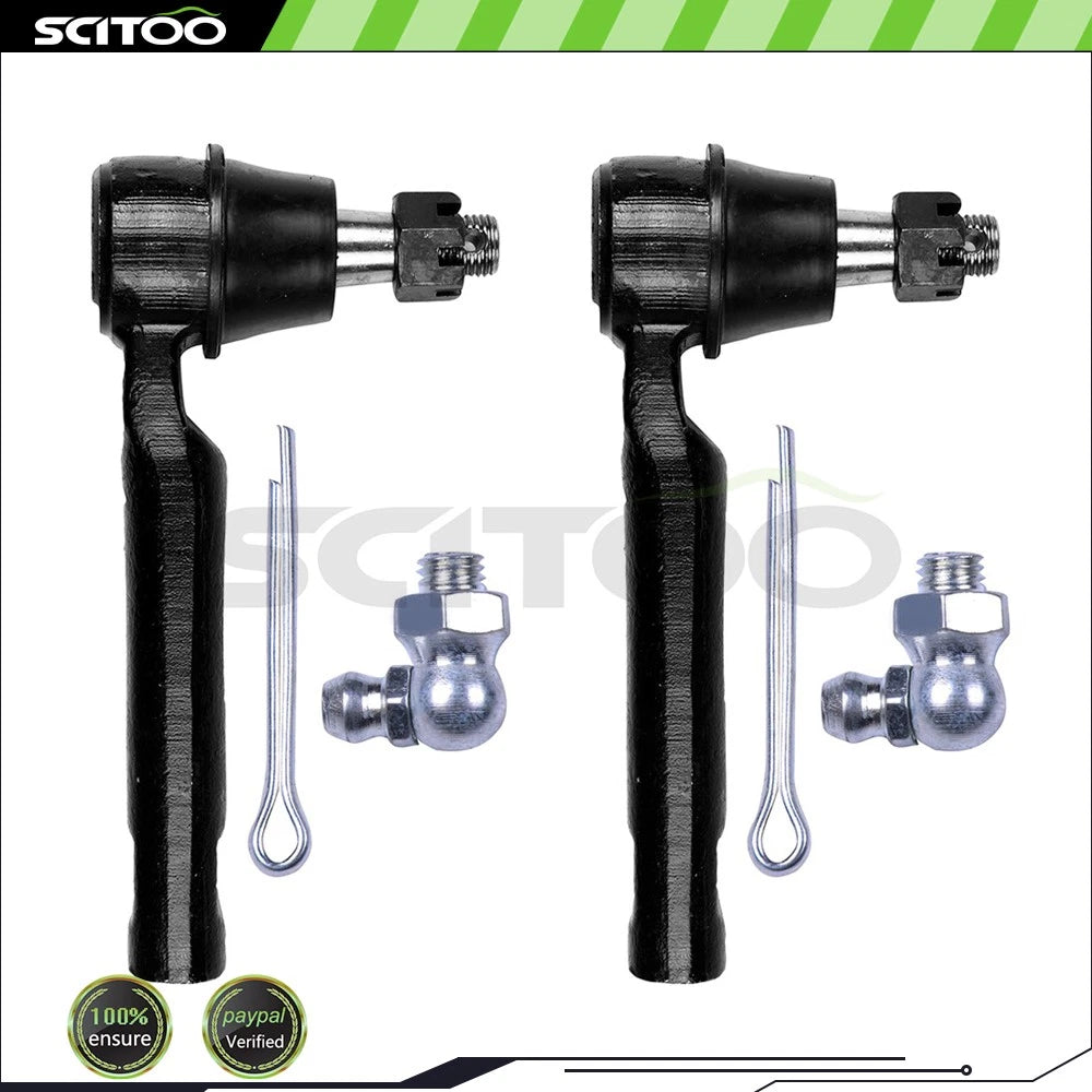 Set of 2 Front Tie Rod Ends for Nissan Quest (2004–2009) ES800404