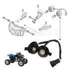 Headlight Socket for Honda Sportrax TRX300X/EX TRX400EX TRX450R/ER (2006–2014)