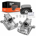 6x Rear Disc Brake Calipers & Pads for Mitsubishi Montero (2001–2006)