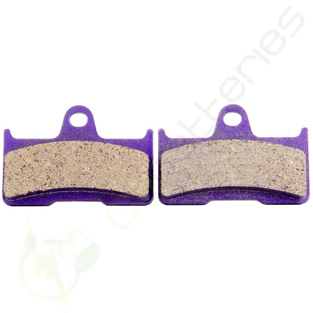 Rear Brake Pads for Yamaha YFM660F 4x4 Grizzly 660 (2002–2004) - Carbon Fiber