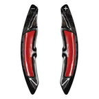 2X Steering Wheel Paddle Shifter Extension for Porsche Macan Cayenne 718 (2014–2023) Carbon