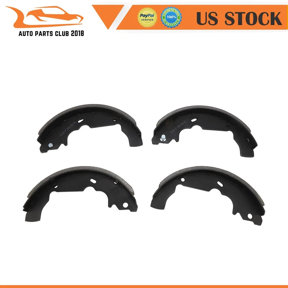 Set of 4 Rear Brake Shoes for Chevrolet Equinox Pontiac Aztek Torrent Toyota Sienna