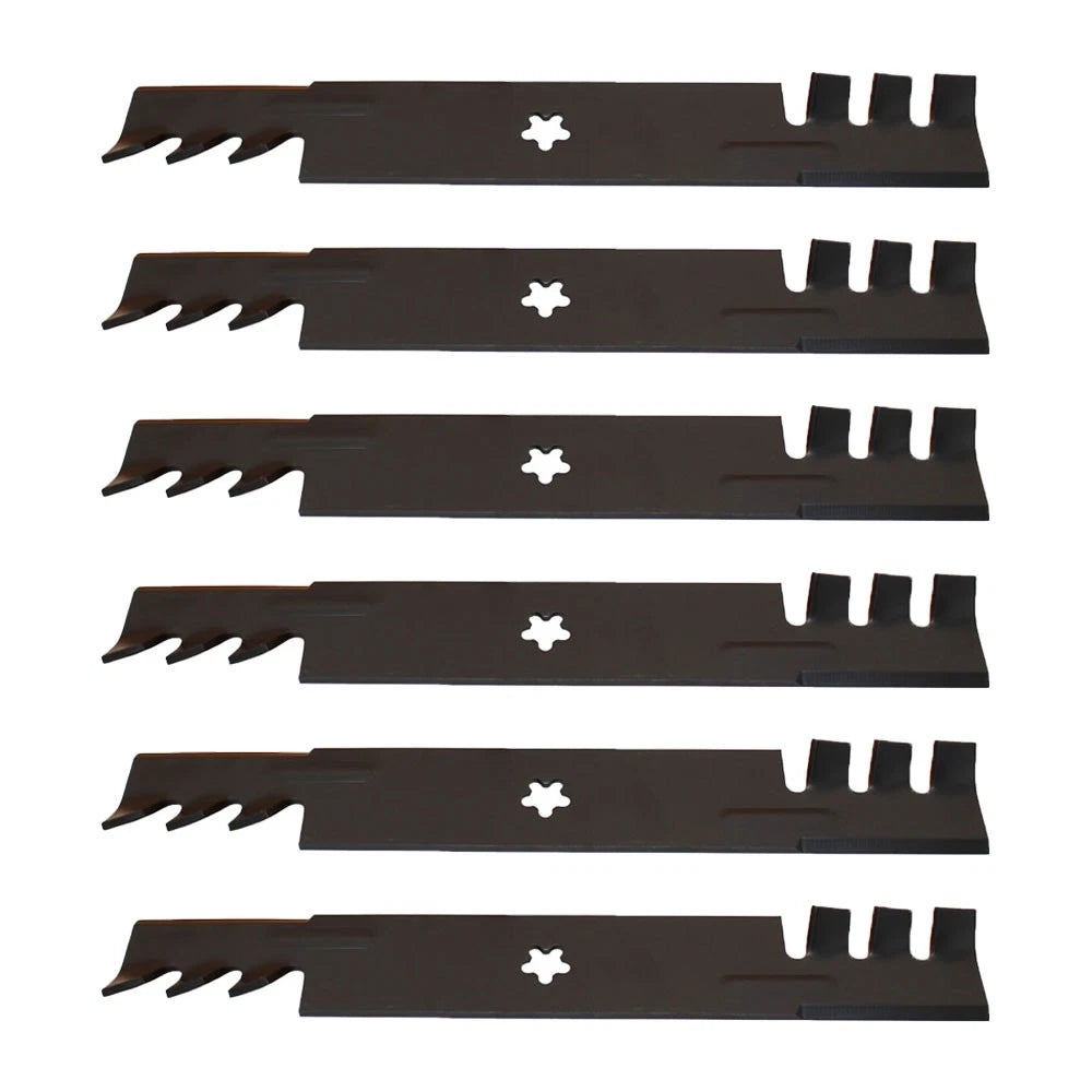 6X Blades for Husqvarna 52" (Fits 521981501, 539112079)