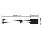 H4/9003 LED Headlight Resistor Canbus Error Free Decoder for