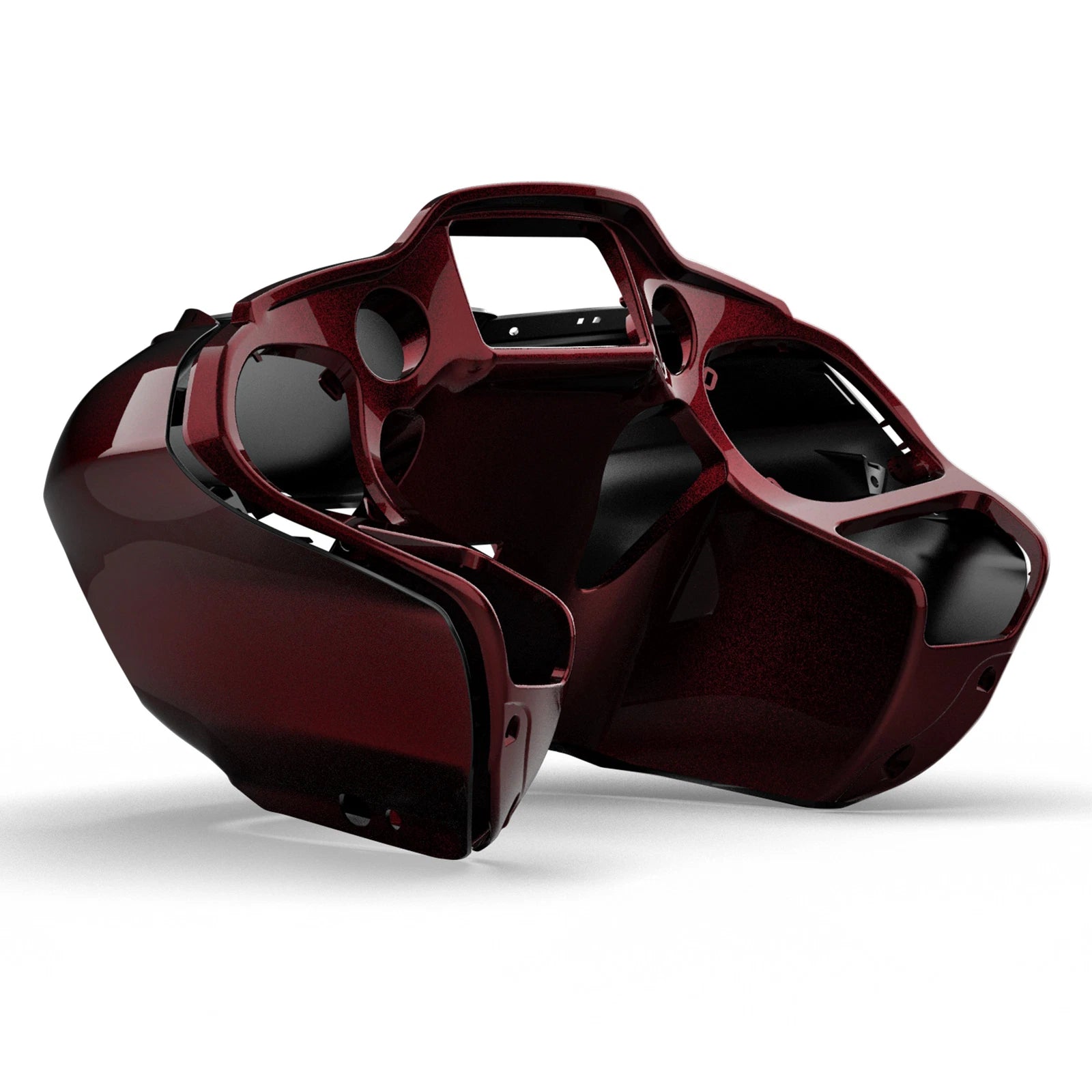 Front Inner & Outer Fairings for Harley Road Glide (2015–2023) Twisted Cherry
