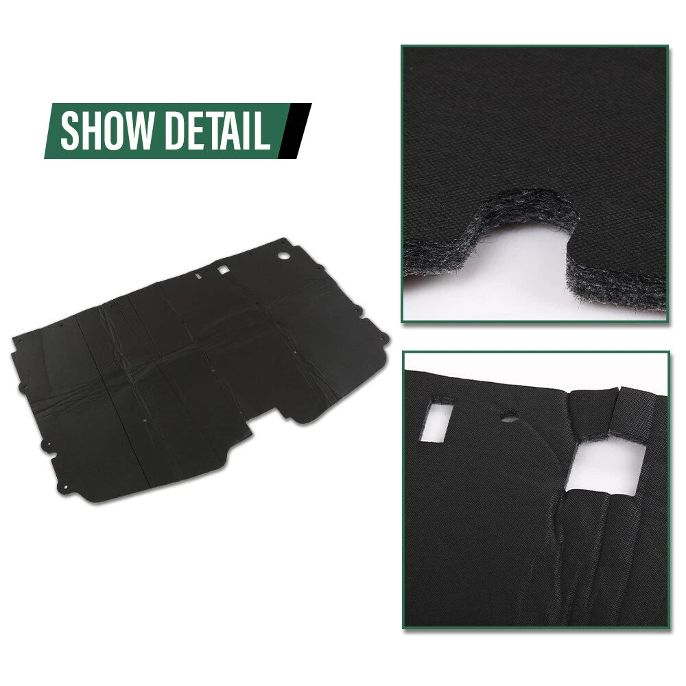 Hood Insulation Pad with Clips for Chevrolet C1500 C2500 C3500 (88–98)