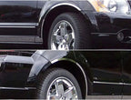6p Luxury FX Chrome Fender Trim w/Gasket for 2007-2012 Dodge Caliber