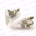 Clear Turn Signal Lens Cover w/ LED for Suzuki GSXR600 750 (2006–2007) GSXR1000 (2005–2006)