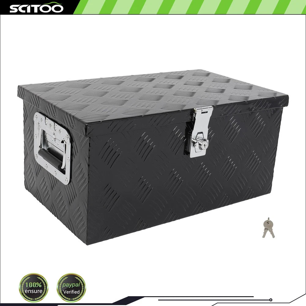 Storage Tool Box for Truck (20" x 12" x 9.5") with Lift Air Rod