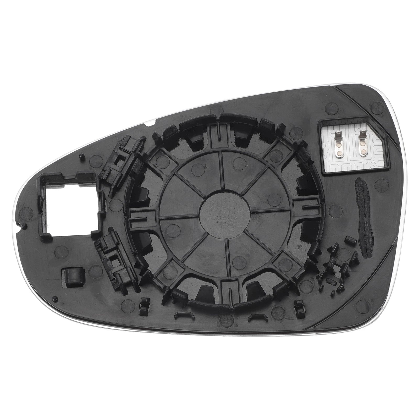 Heated Right Side White Mirror Glass for KIA Ceed (2018–2022)