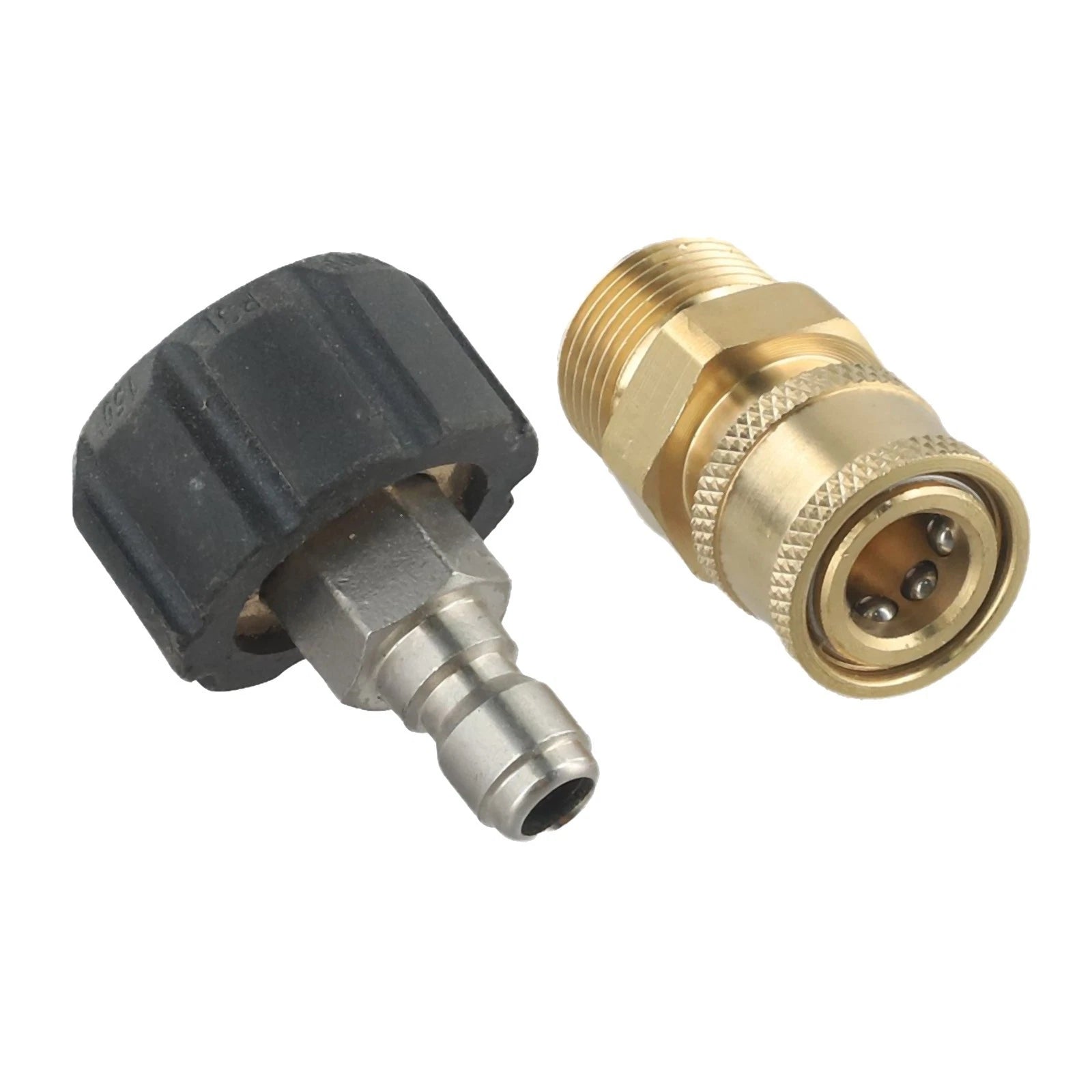 Pressure Washer Adapter 15mm M22 for Spray Tool Hose (5000 PSI)
