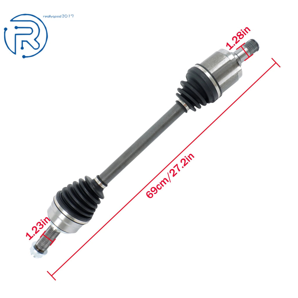 Front Left CV Axle Drive Shaft Assembly for Acura MDX ZDX (2010–2013)