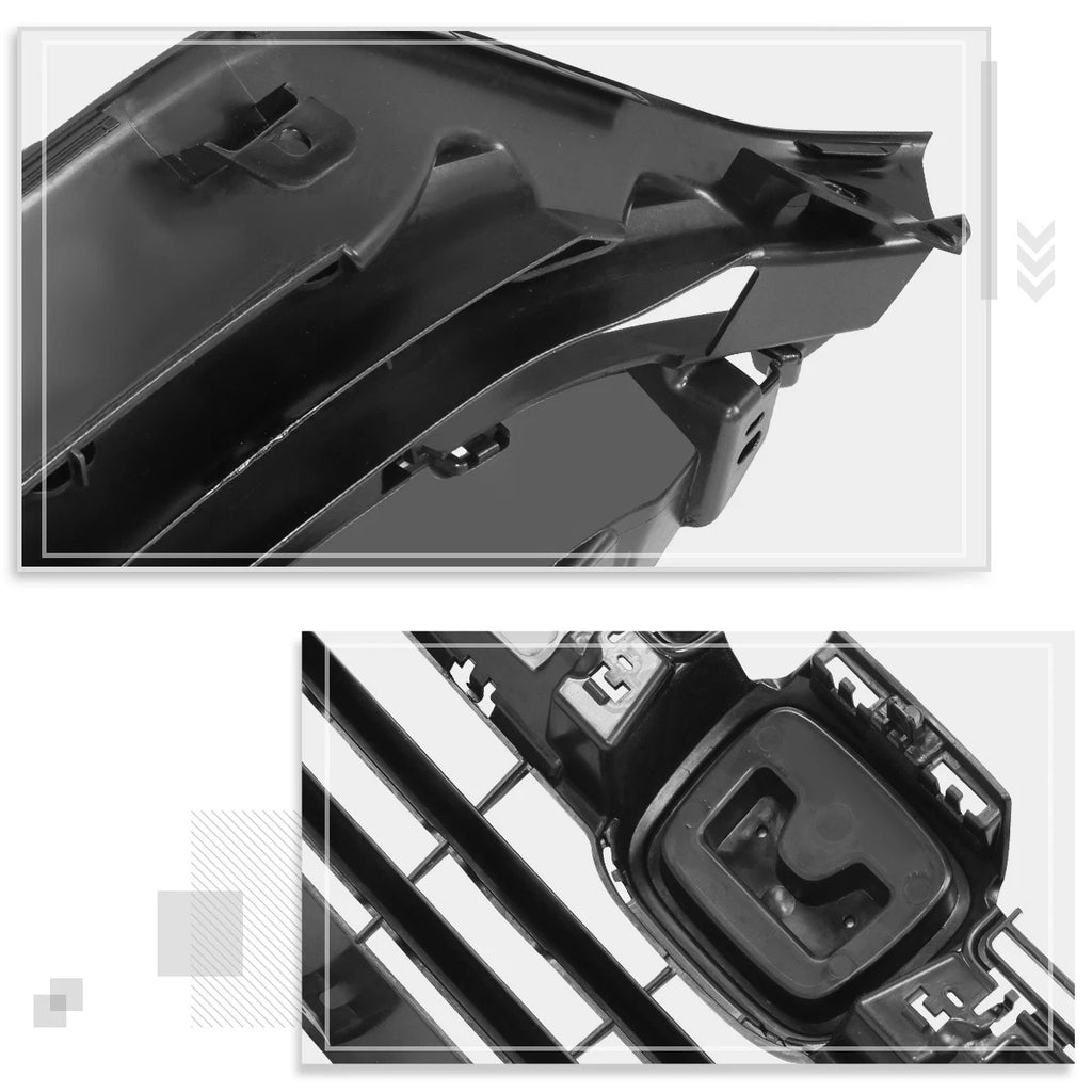 Fog Light Bezel for Chrysler 300 (2012–2014) Smooth Black