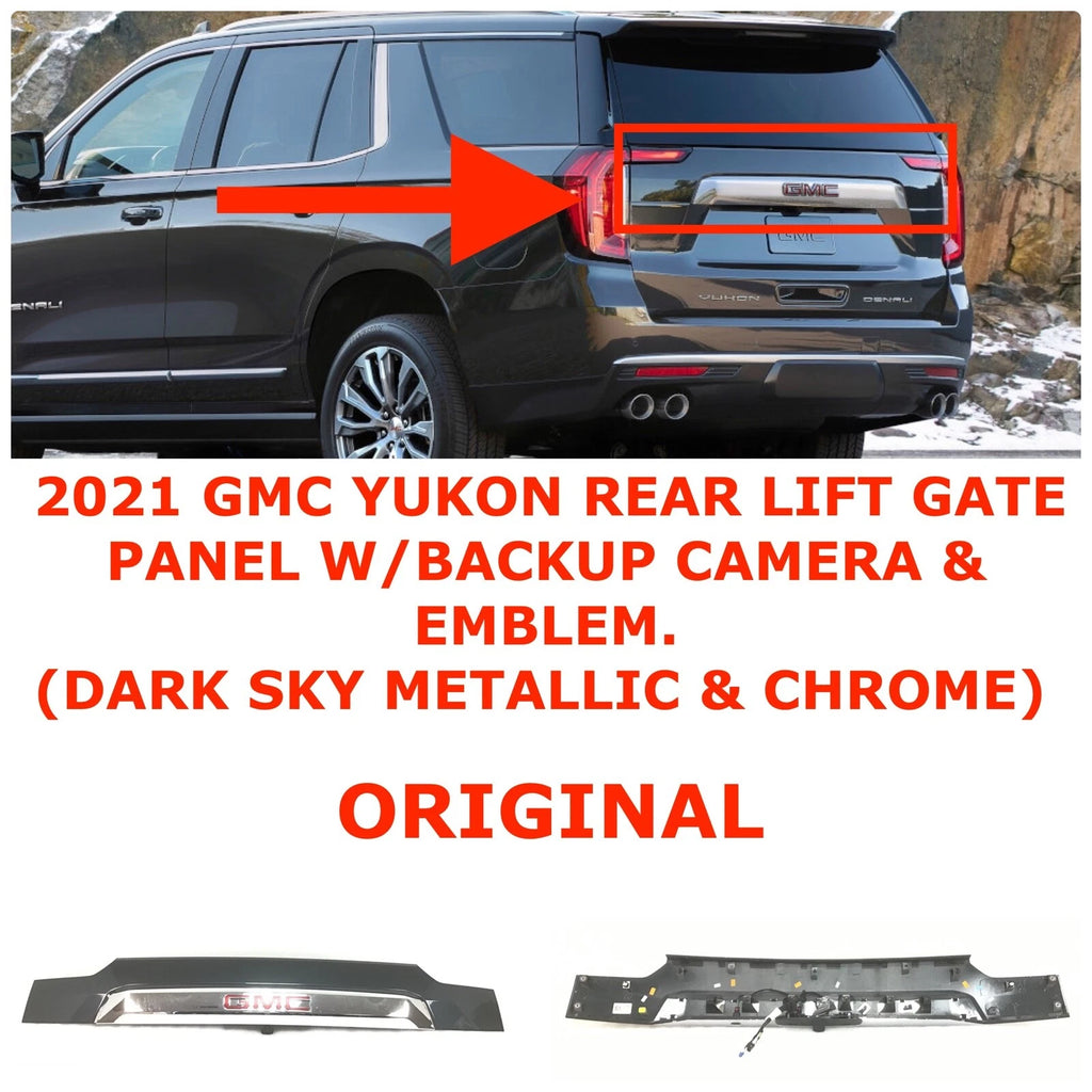 Lift Gate Panel with Backup Camera & Emblem for GMC Yukon (2021) 84914360