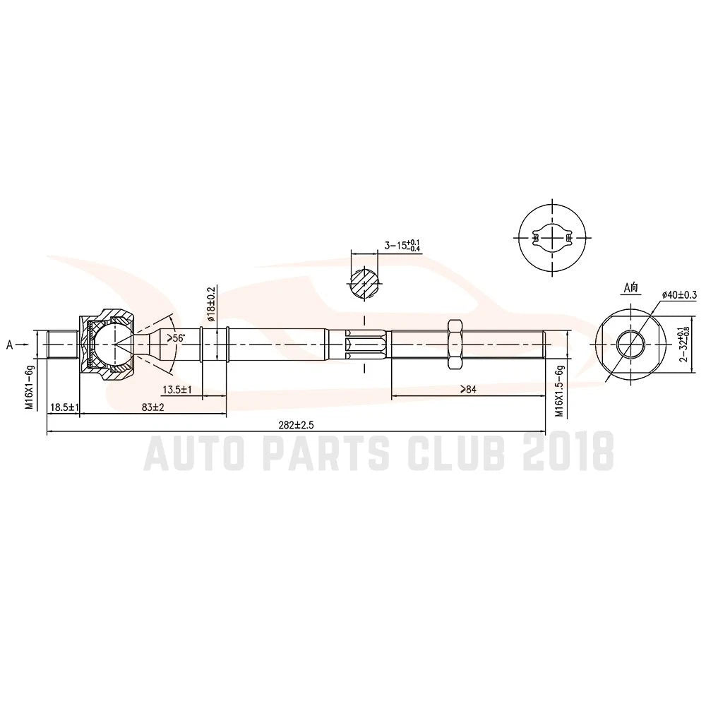 Set of 8 Front Lower Control Arms Tie Rods Sway Bars for Nissan Murano (2003–2004)