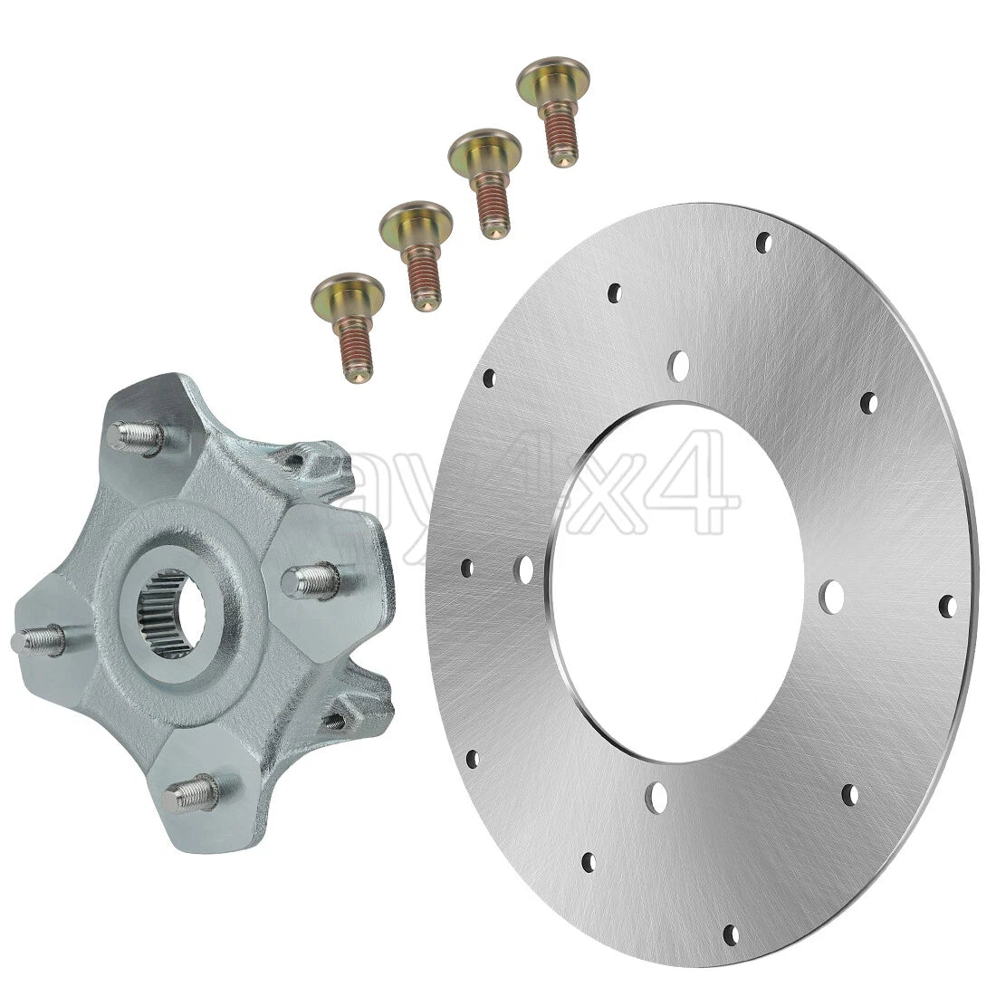 Wheel Hub & Brake Rotor Kit for Arctic Cat 400 450 500 550 700