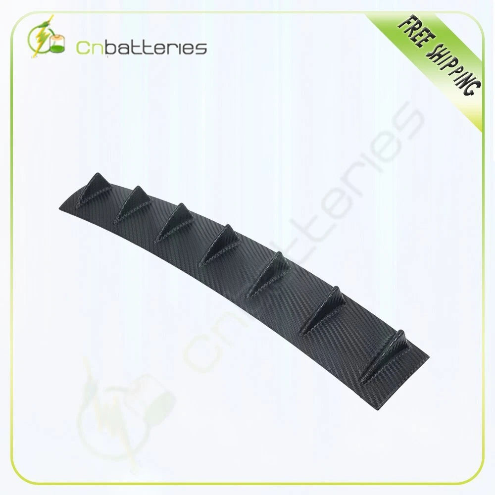 Rear Lower Bumper Diffuser Spoiler Lip Wing Splitter for