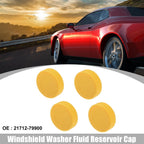 Set of 4 Windshield Washer Fluid Reservoir Caps for Infiniti M56 (2014–2017)