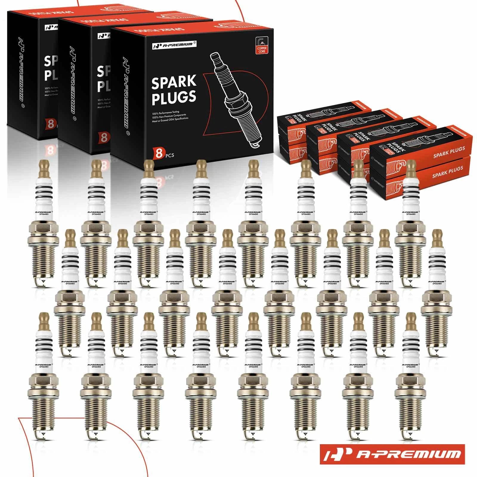 24x Iridium Platinum Spark Plugs for Mercedes-Benz S65 AMG (2007–2013)