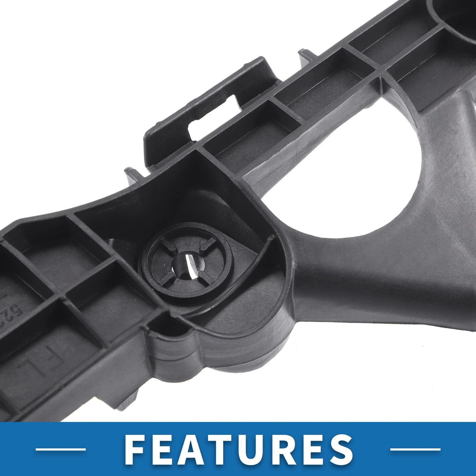 Left Rear Bumper Retainer Bracket No.521560R050 for Toyota RAV4 (2016–2018)