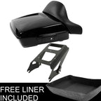 Trunk Backrest Pad Mount Rack for Harley Touring Glide (2009–2013)
