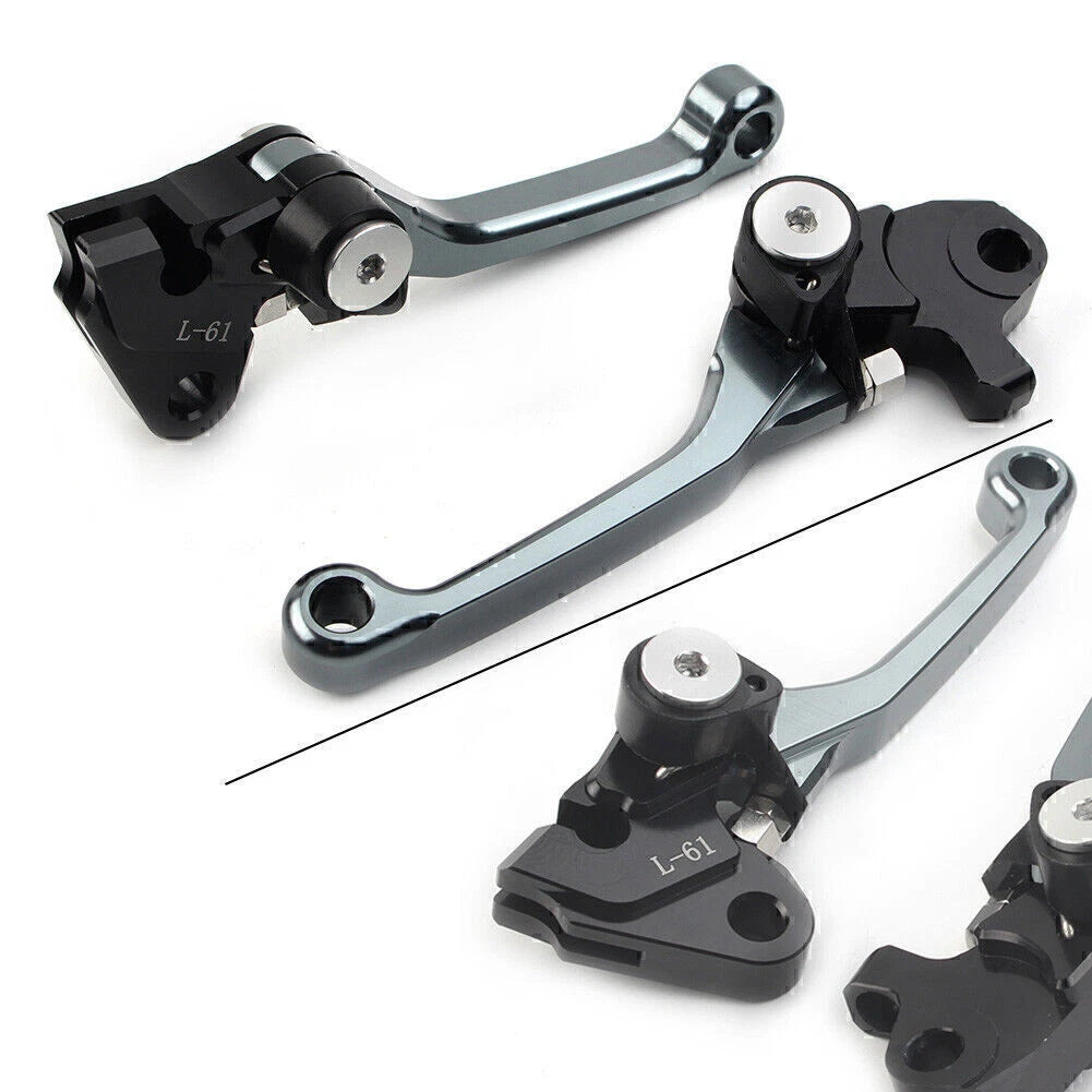 Titanium Pivot Brake Clutch Levers for Kawasaki KX250F/KX450F (2004–2023)
