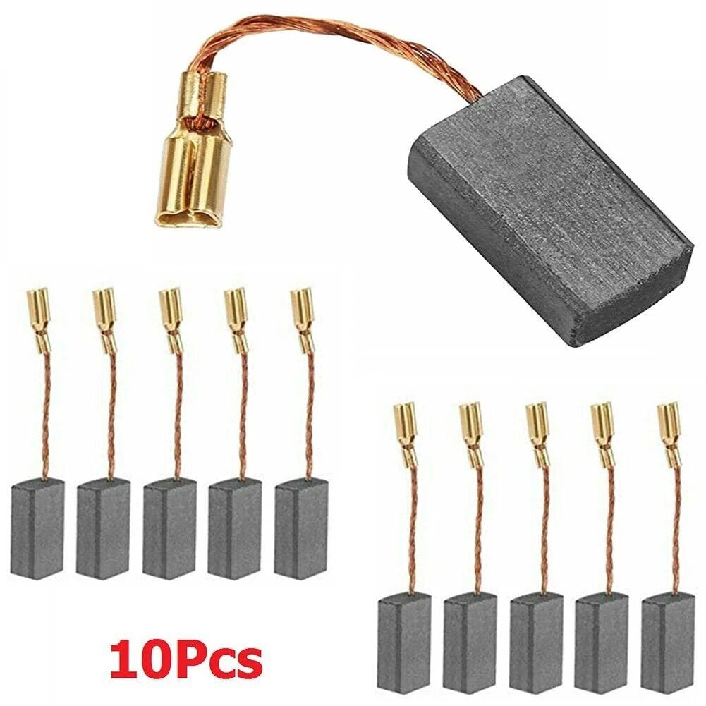 Set of 10 Carbon Brushes for Bosch Angle Grinder