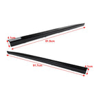 Rear Door Cladding Trim for Land Rover Range Rover (2013-2022) Black