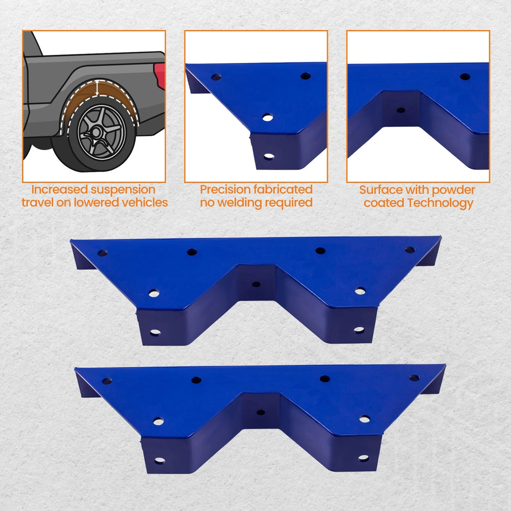 Rear C Notch Lowering Kit for GMC C10 C15 C1500 (1973–1987)