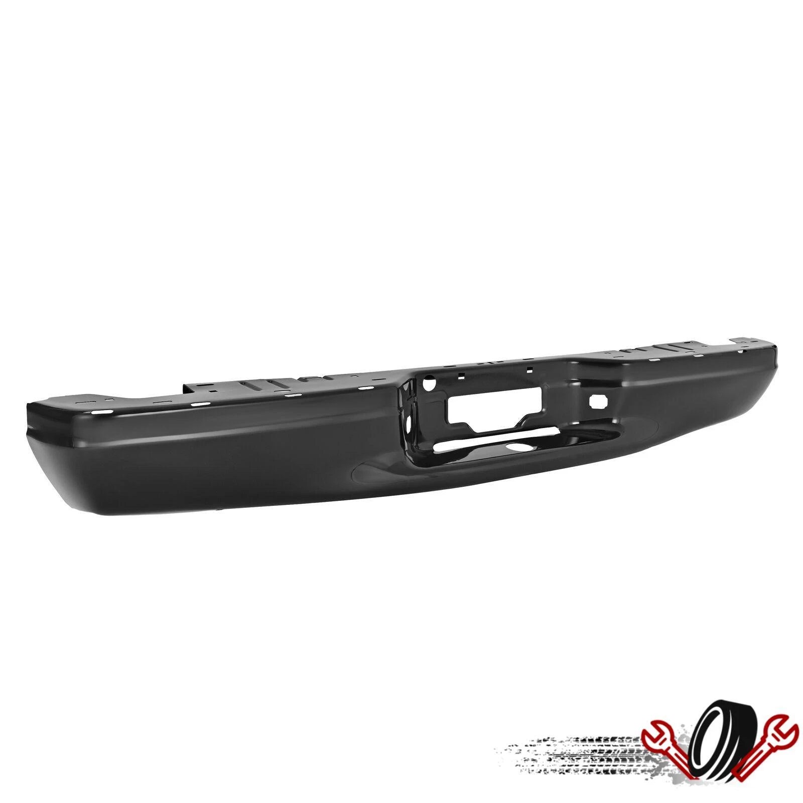 Rear Step Bumper Face Bar for Ford F-150 Flareside & Crew Cab (1997–2004)