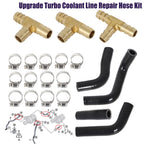 Turbo Coolant Line Repair Hose Kit for BMW N63 F07 F10 F06 F12 X5 E70 X6