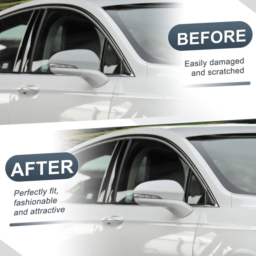 Right Mirror Cover Cap for Ford Fusion (2013–2019) - White, Turn Signal Models