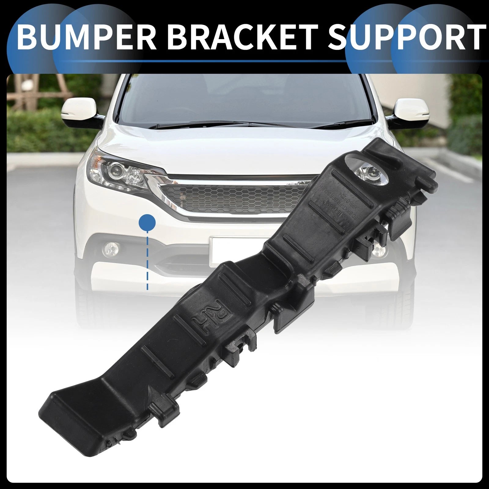 1pc Right Front Bumper Retainer Bracket No. 86514D4000 for Kia Optima (2016–2020)