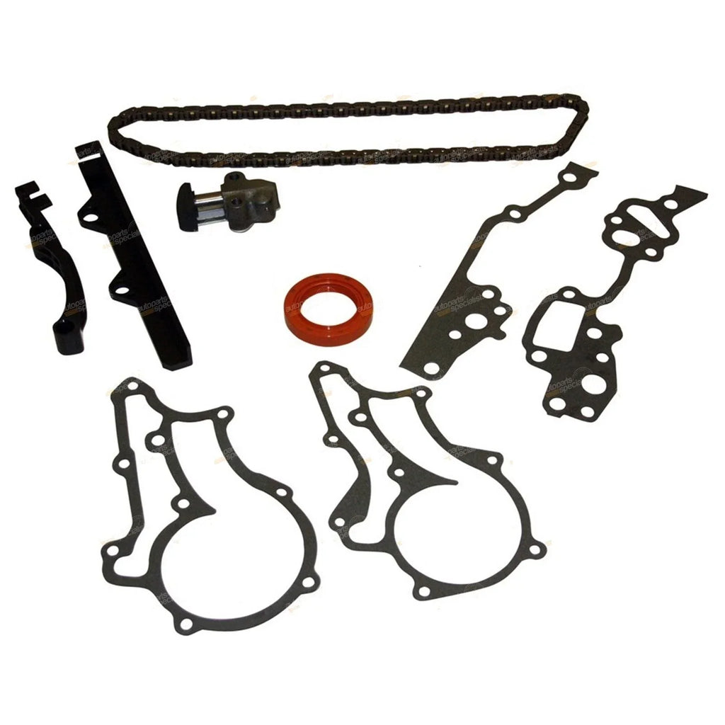 Timing Chain Tensioner Gasket + Guides Kit for Toyota 22R/22RE (1981–1995)