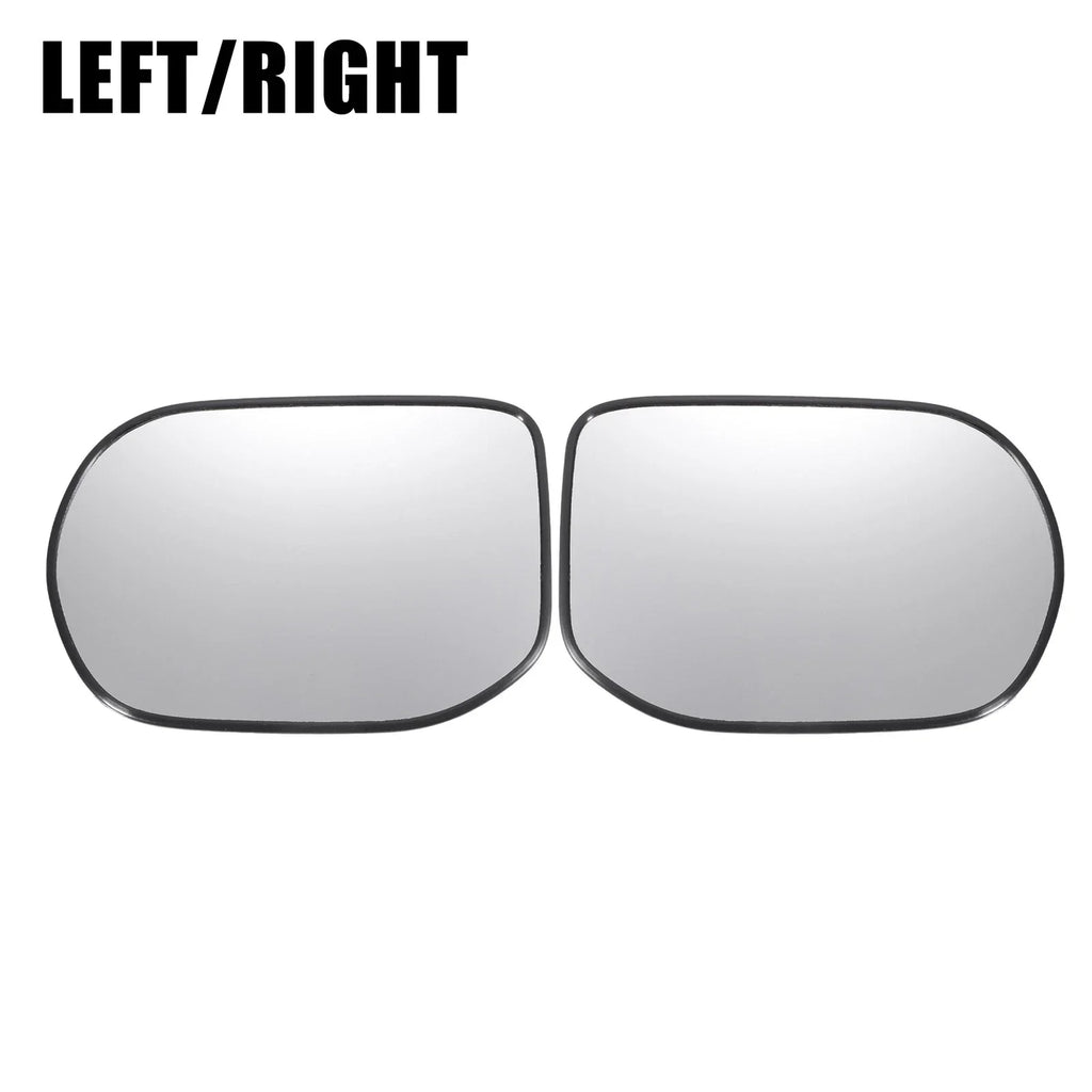 Left Right White Mirror Glass w/ Back Non-heated for Honda Civic (2006-2011)