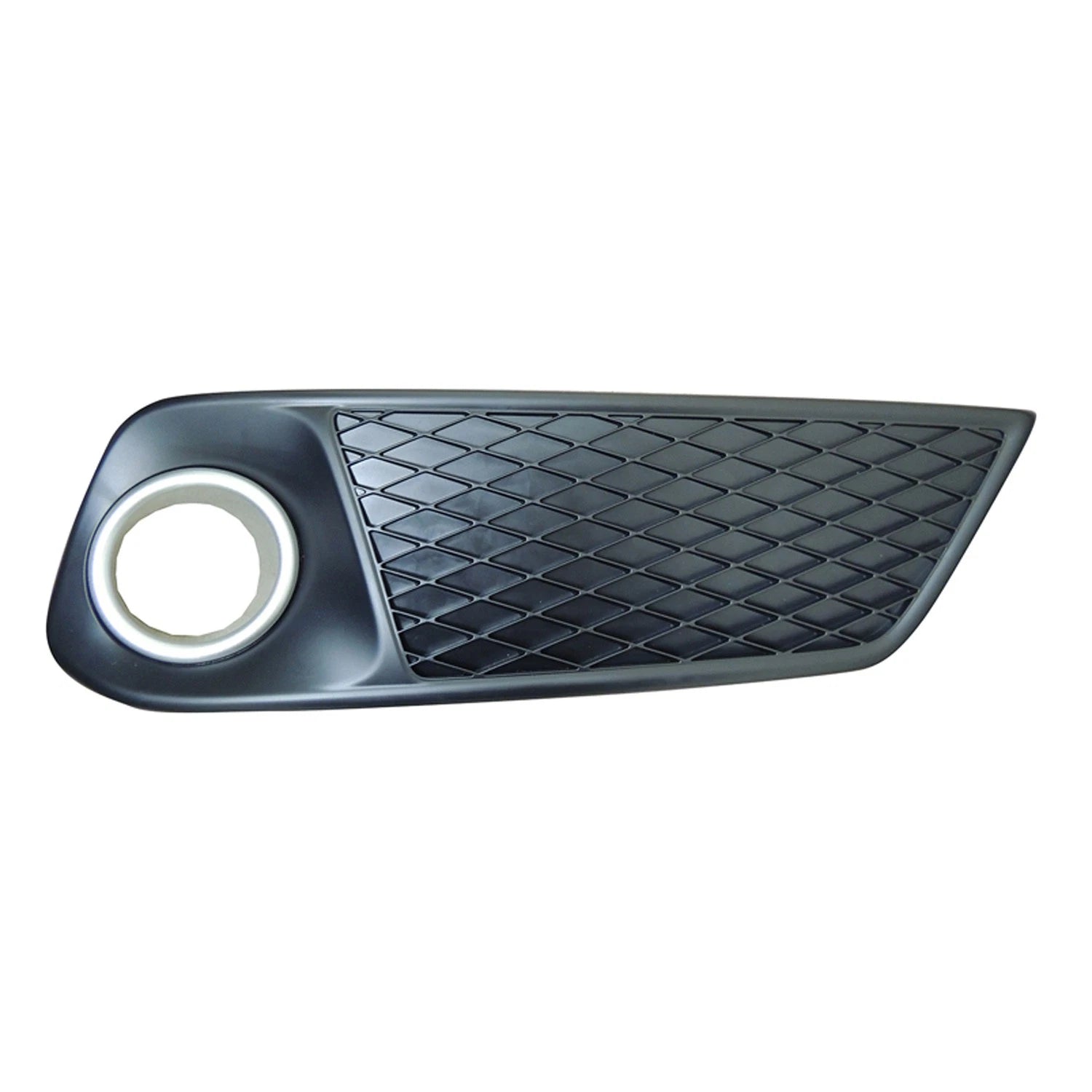 Replacement Black Primed Front Passenger Side Fog Light Bezel