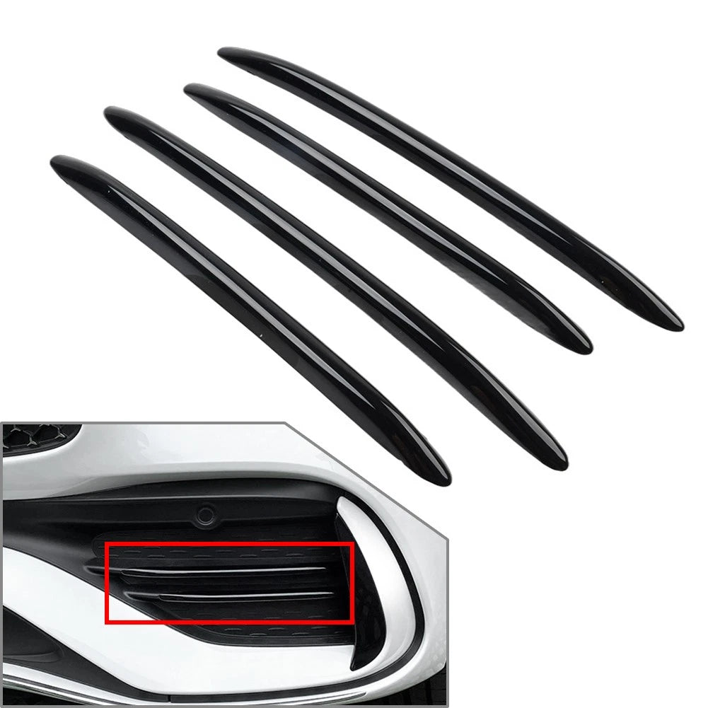 Front Bumper Splitter Fins for Benz C-Class W206 (2022–2023)