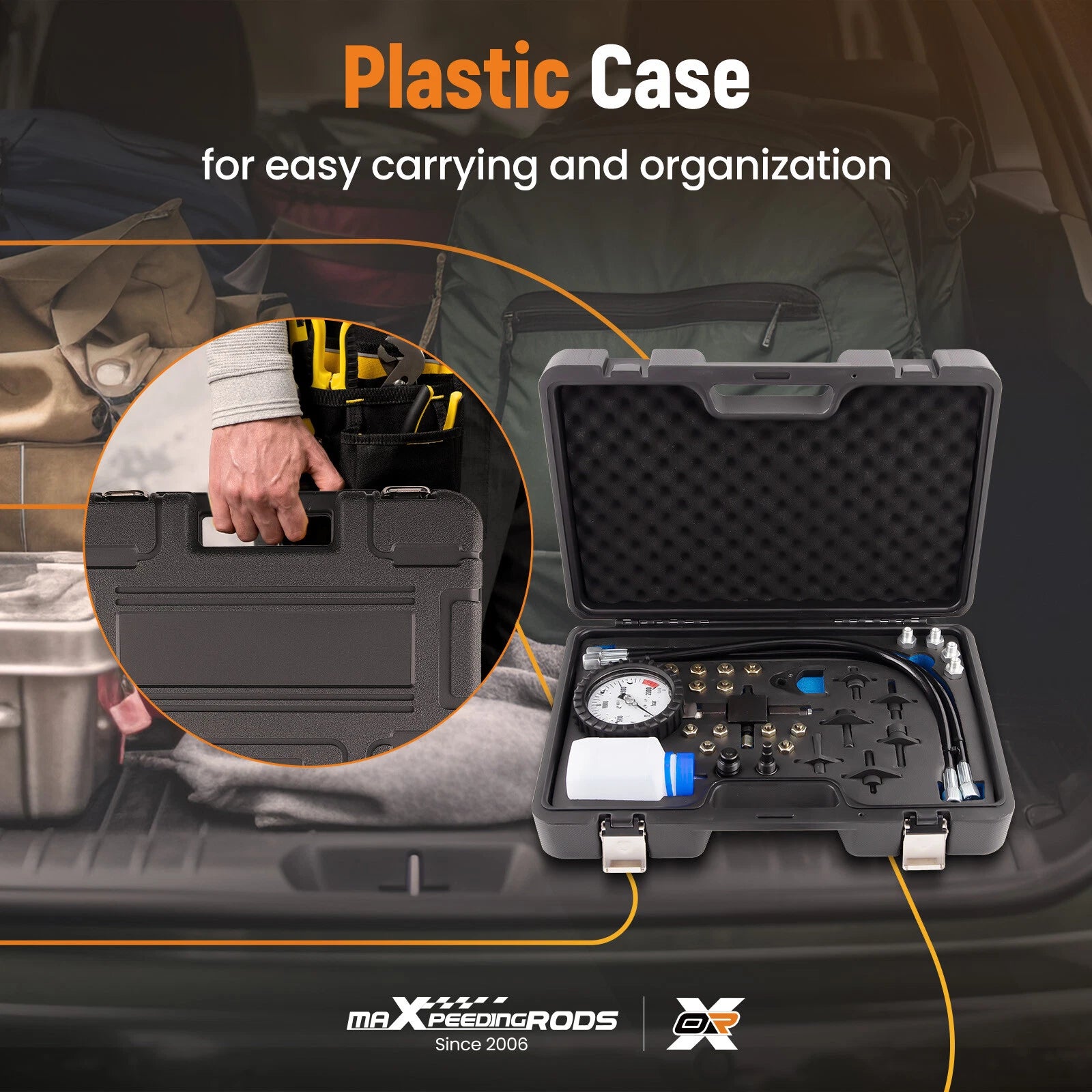 Common Rail High Pressure Testing Kit for Diesel Engines (2000BAR)