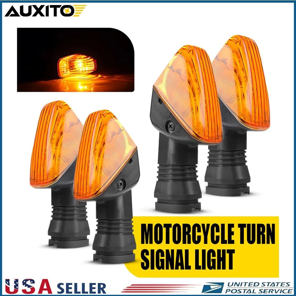 4X Turn Signal Light Indicator Lamp for Kawasaki Ninja 250R ZX-6R (2008–2012)