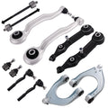 Front Control Arms Tie Rods Ball Joints for Mercedes Benz CLS550 E550 (2007–2008)