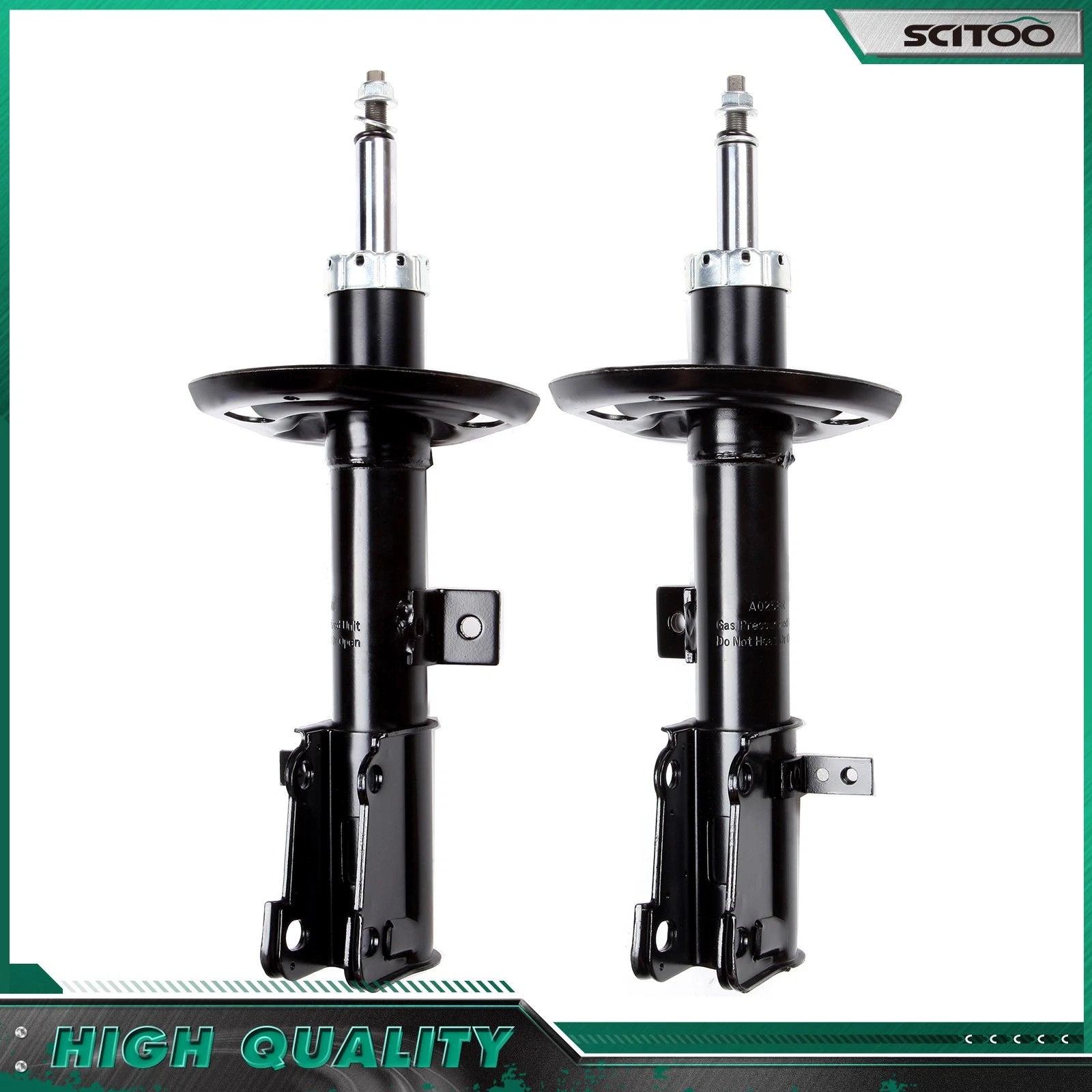 Front Pair Shocks Absorber Struts for Chrysler 200, Sebring, Dodge Avenger (2007–2014)