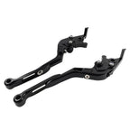 CNC Black Extendable Brake Clutch Levers for BMW R1200GS R1250GS (2013-2020)