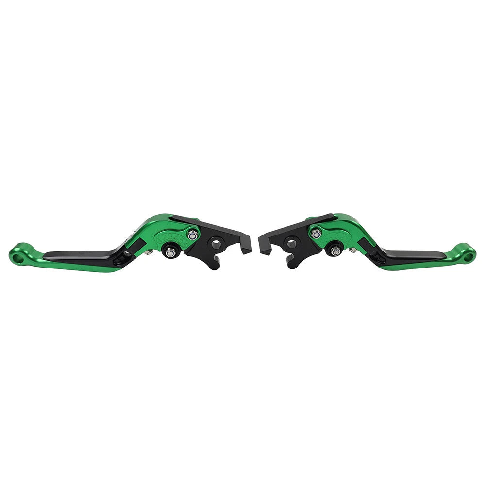 Extendable Brake Clutch Levers for Honda CBR600RR (2003–2006), CBR954RR (2002–2003) Green