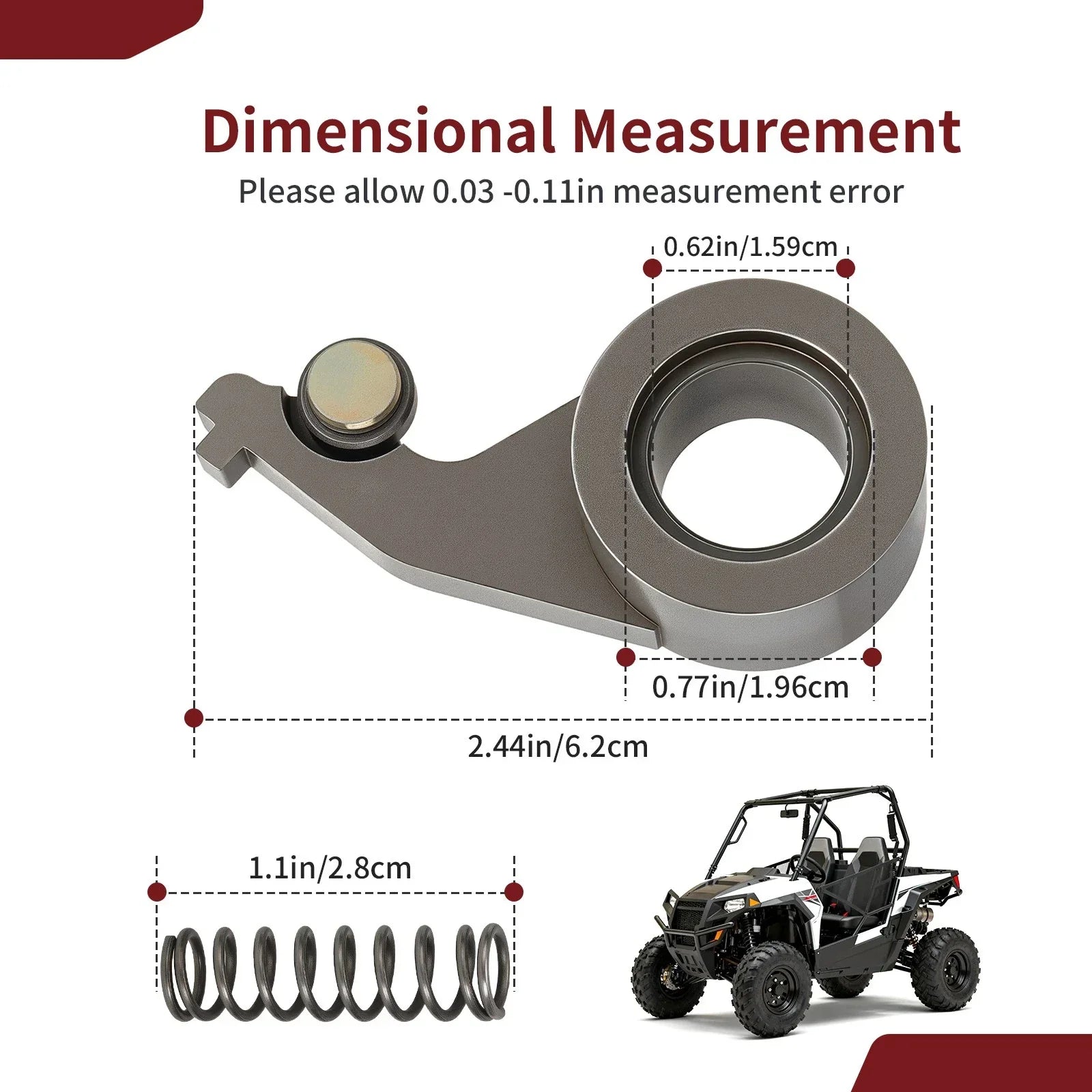 Drive Train Roller Pawl for Polaris Sportsman ACE (2000–2020)
