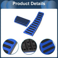 2 x Foot Accelerator Pedal Covers for Honda Civic (2006-2009) Blue