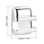 Chrome ABS Side Door Mirror Covers for Ford F250 F350 F450 (2008–2016)