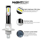 2X H1 LED Fog Lights Kit for NIGHTEYE (6000K)